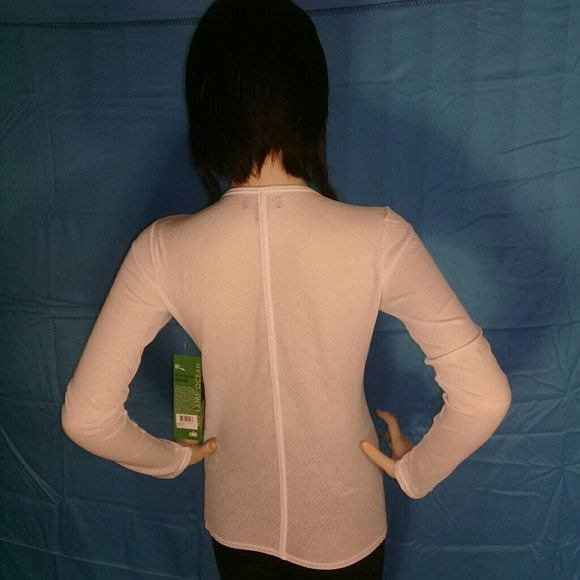 ALO T - SHIRT LONG SLEEVES WHITE COLOR ALO BAMBOO. - Picture 8 of 8